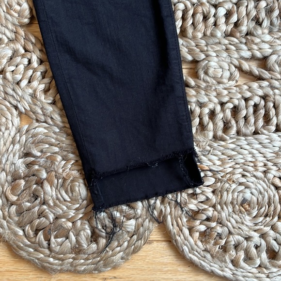 FRAME Le Skinny De Jeanne Raw Stagger Mid Rise Cropped Skinny Jeans 27 - Picture 3 of 10